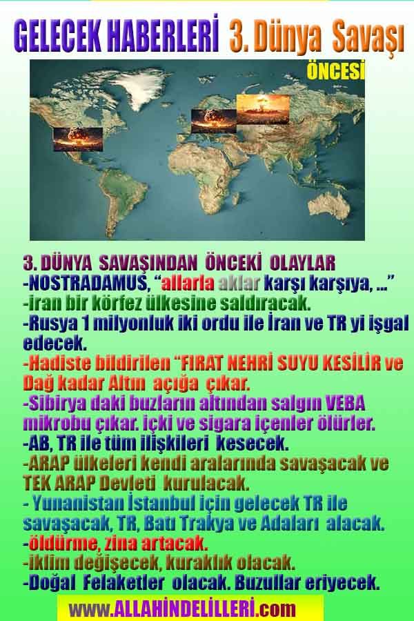 3. dünya savaşı gelecek haberleri